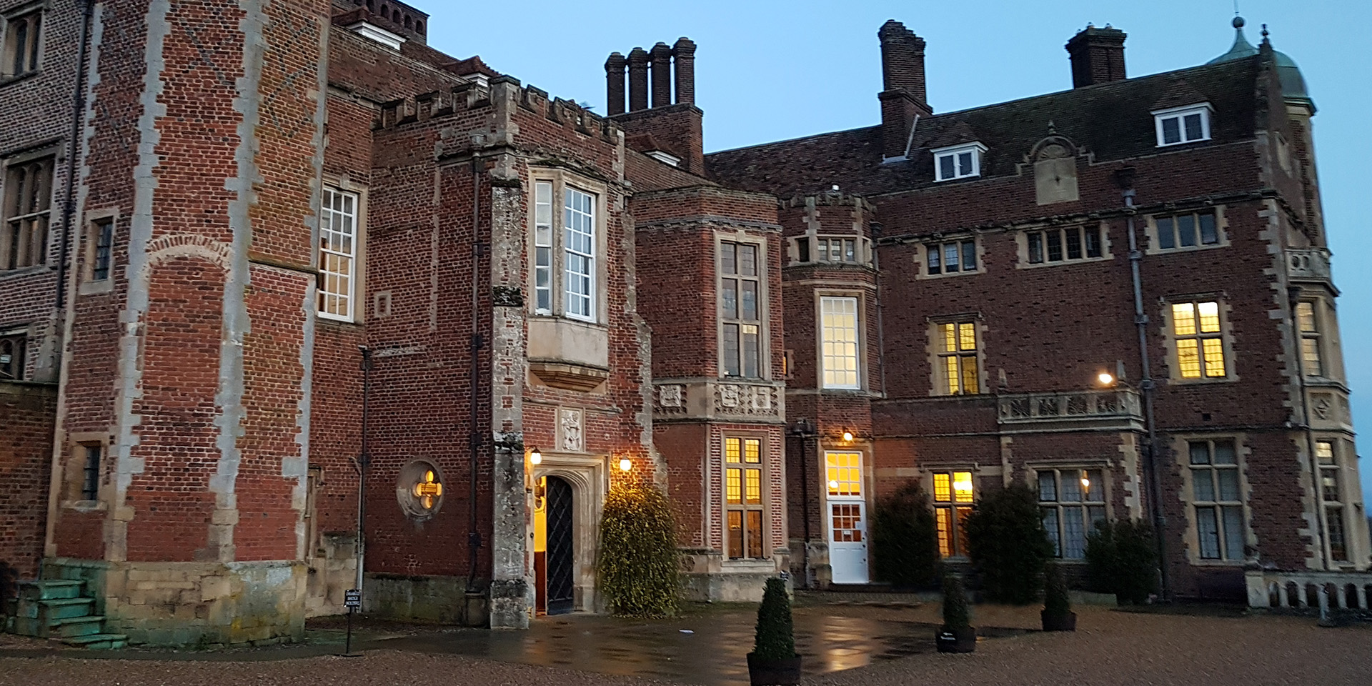 Madingley at night