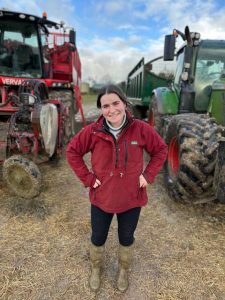 Lydia Law on farm