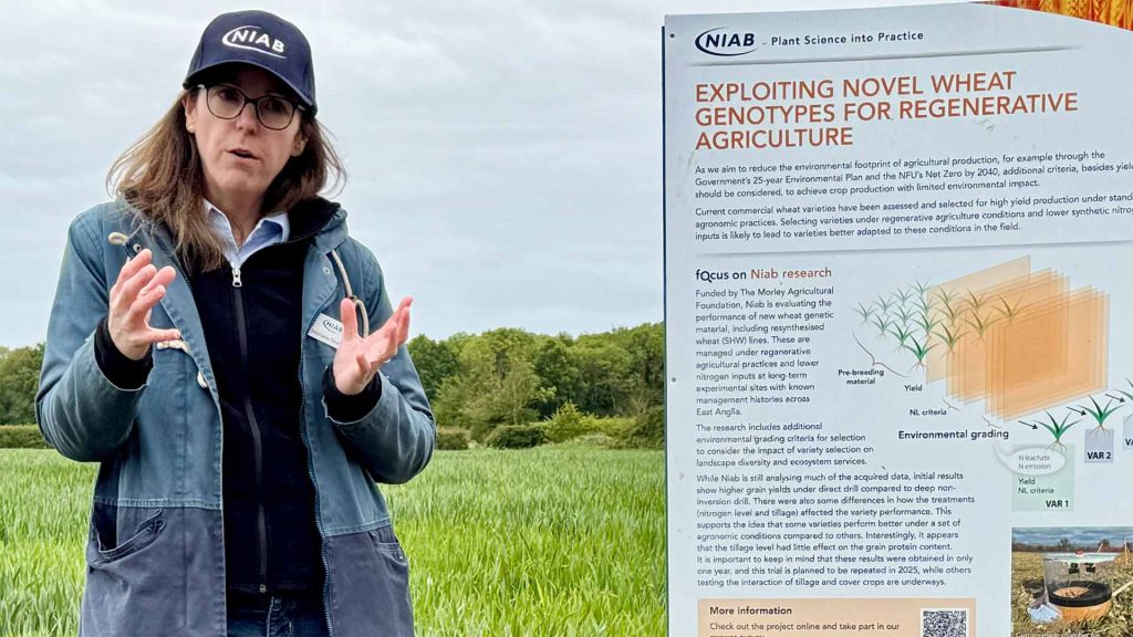 NIAB’s Dr Stéphanie Swarbreck
