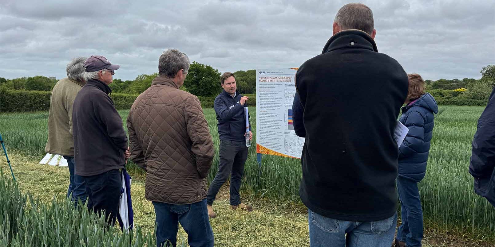 Showing results from long term TMAF-supported farm trials at Saxmundham Showing results from long term TMAF-supported farm trials at Saxmundham