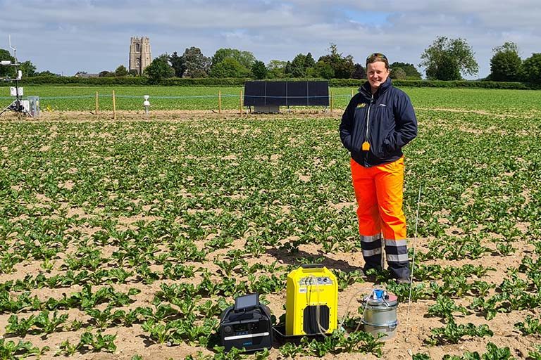 Sustainable sugar beet production, Dr Georgina Barratt