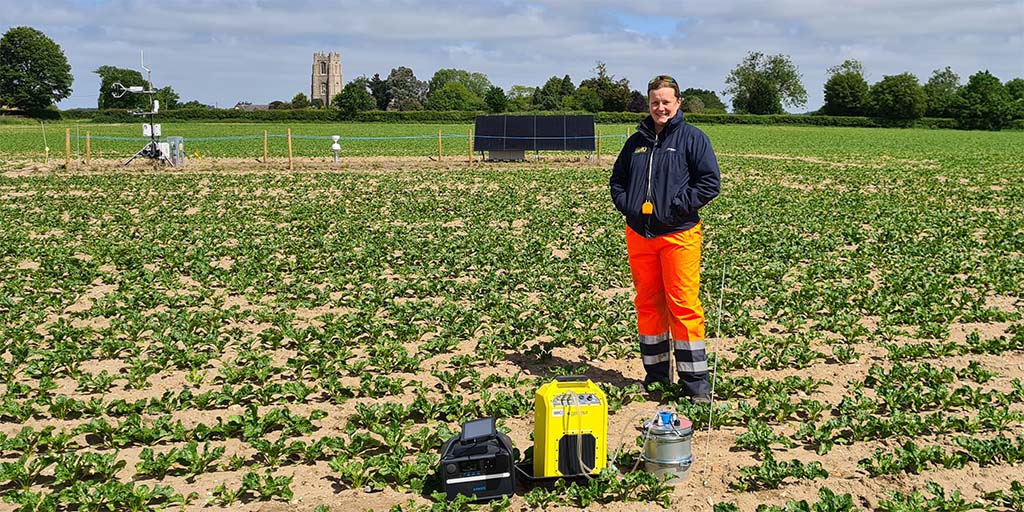 Sustainable sugar beet production, Dr Georgina Barratt